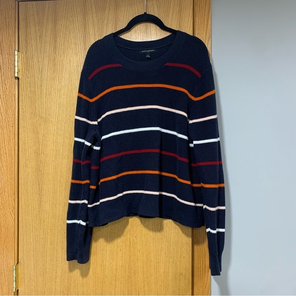 Banana Republic Striped Sweater - Size XL - Picture 1 of 4